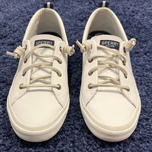 Sperry Off-White Canvas Sneakers